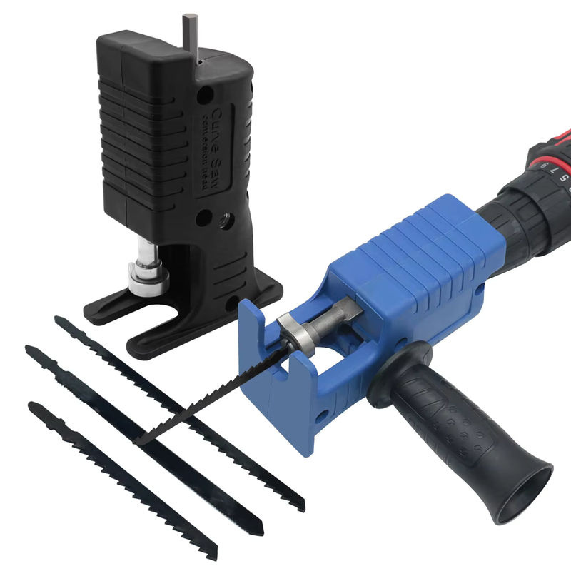 FNICEL Säbelsäge Adapter für elektrische Bohrmaschinen zum Schneiden von Holz, PVC und Stahl - Bild 3