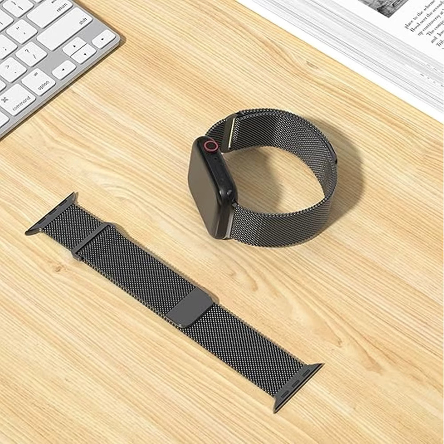 Uhrenarmband Milanaise Edelstahl, Unisex - Bild 3