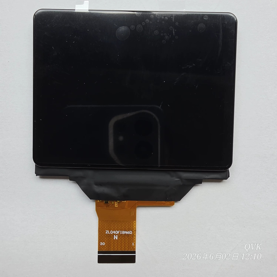 QVK LCD-Ersatzbildschirm für R35S und R36S Retro-Spielkonsolen, 4,0 Zoll oder 3,5 Zoll, Modell ZL040FIBN60 ohne Abdeckplatte - Bild 2