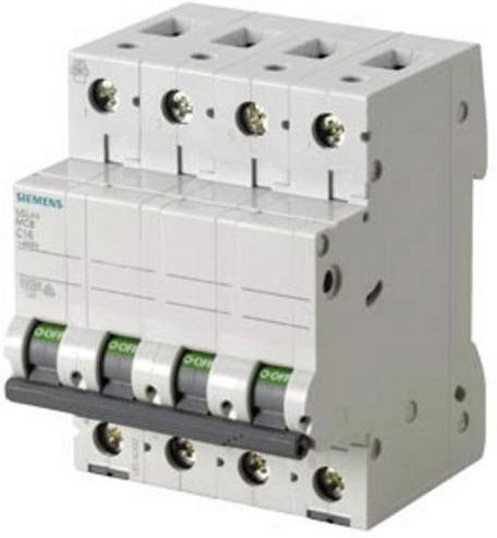 Siemens Leitungsschutzschalter 5SL4413-8 13A 400V grau - Bild 1