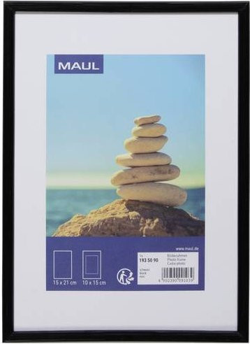 Maul Bilder Wechselrahmen Schwarz, Papierformat: 15 x 21 cm - Bild 1