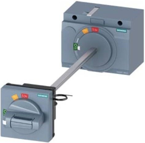Siemens Türkupplungsdrehantrieb in Grau, Breite: 10,5 cm, Höhe: 8,2 cm - Bild 1