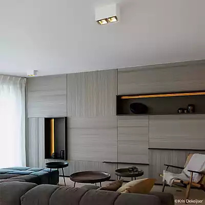 Wever & Ducré Box 2.0 LED Deckenleuchte in Kupfer mit warmweißem Licht (3.000 K) - Bild 1