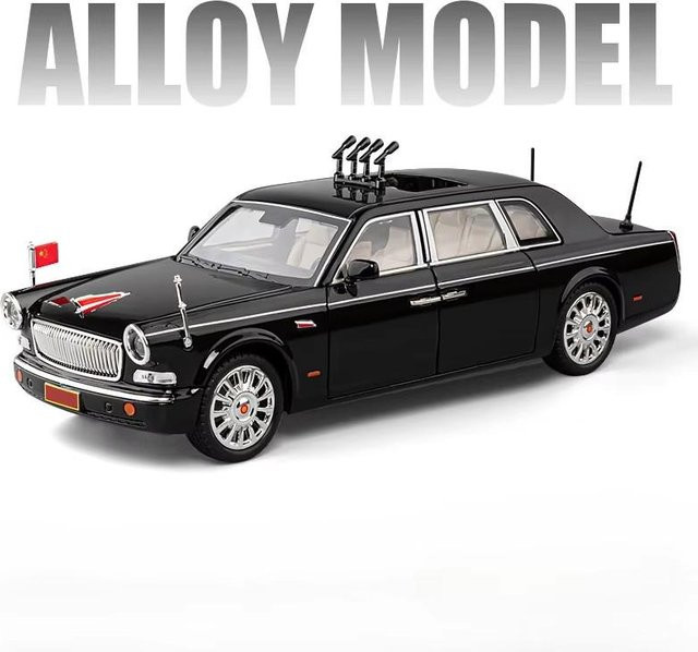 Linyi Hongqi L5 E-Hs9 Modell Spielzeugauto, 1:24, mit Licht und Sound, ab 14 Jahren - Bild 1