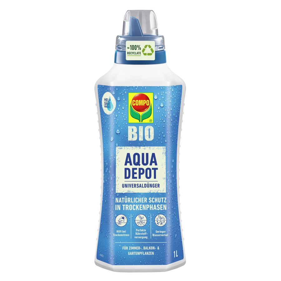Compo Bio Universaldünger Aqua Depot Flüssigdünger für Zimmerpflanzen, Balkonpflanzen und Gartenpflanzen - Bild 2