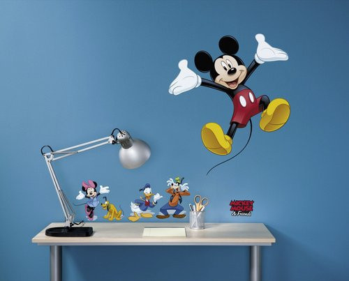 KOMAR Dekosticker Mickey and Friends, bunt, B/H: 50 x 70 cm - Bild 2