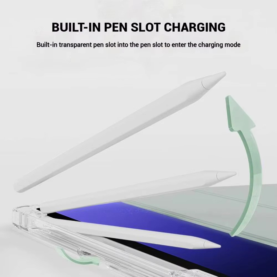 Smart Case für Samsung Galaxy Tab A8, A9 Plus, A7 Lite und S6 Lite in Lila aus PU Leder mit Auto Sleep Wake Funktion - Bild 3