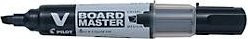 PILOT V-Board Master Whiteboardmarker mit Keilspitze und Tintenstandanzeige, schwarz, 1 Stück - Bild 1