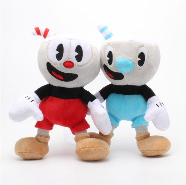 Yiran toy Cuphead Mugman Plüschtier, ab 18 Jahre - Bild 1