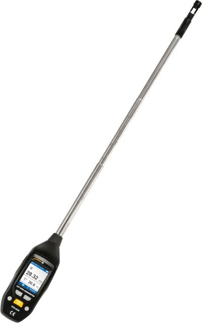 PCE Instruments Hitzedraht-Anemometer PCE-423N in Schwarz - Bild 1
