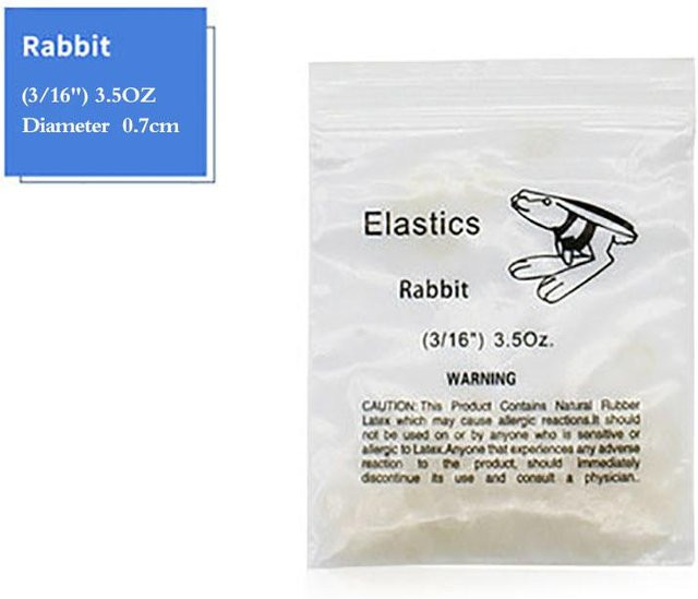 Margin Fades Zahnmedizinische Gummibänder, 100 Stück, Latex - Bild 1