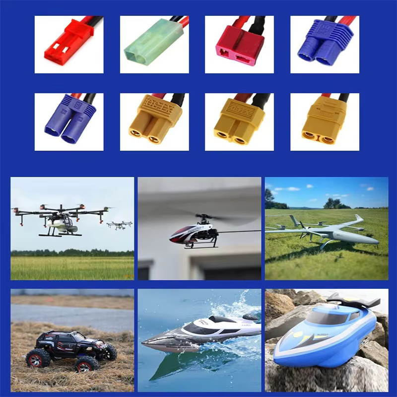 Da Da Xiong LiPo Akku 11,1 V 10000 mAh 100C 3S für RC Quadcopter, Hubschrauber, Autos, Boote und Drohnen - Bild 3