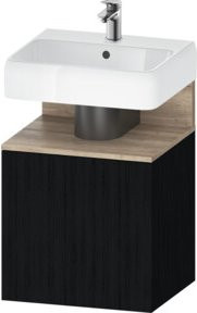 Duravit Waschtischunterschrank Qatego in Weiß, B/T/H: 49 x 42 x 64,5 cm - Bild 1