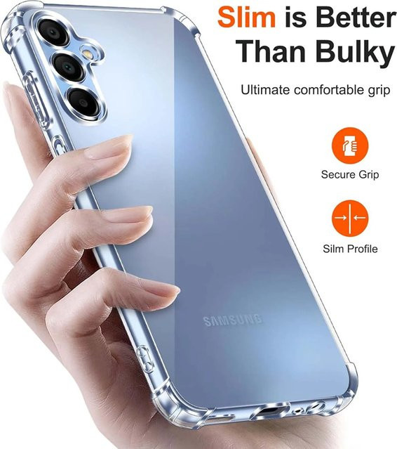 Stoßfeste transparente TPU Schutzhülle für Samsung Galaxy A17 A37 A57 A07 von Ricestate - Bild 1