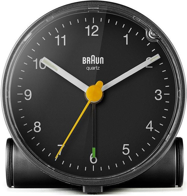 Braun BC01B Klassik Wecker in Schwarz - Bild 1