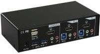 InLine 62622I USB zu HDMI Adapter Full HD 1920 x 1080 Pixel Schwarz B: 139 mm, T: 91 mm - Bild 1