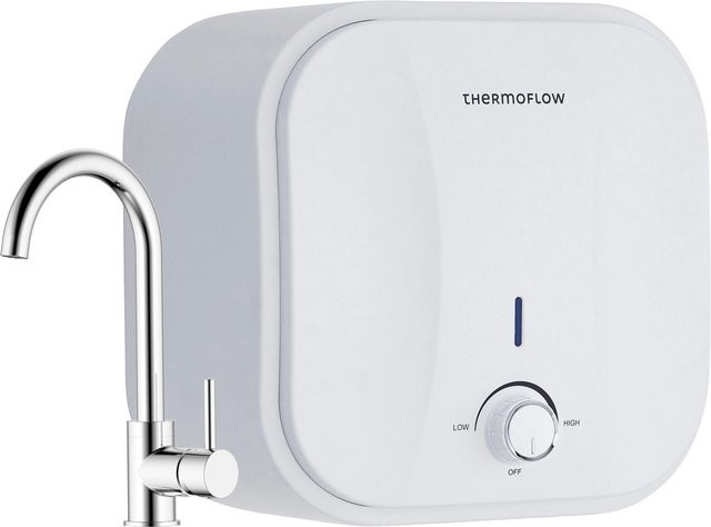 Thermoflow Untertischsspeicher Ovalis druckfest, 10 Liter, Weiß - Bild 1
