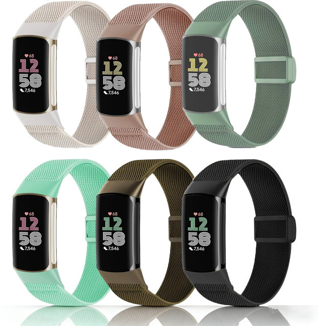 Fitbit Uhrenarmband Nylon, Unisex - Bild 1