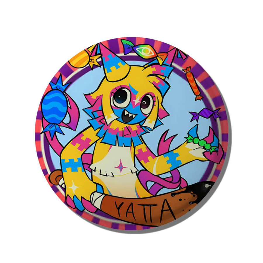 Y-Yatta Brosche, Anime Rundes Abzeichen, Anstecknadel - Bild 7