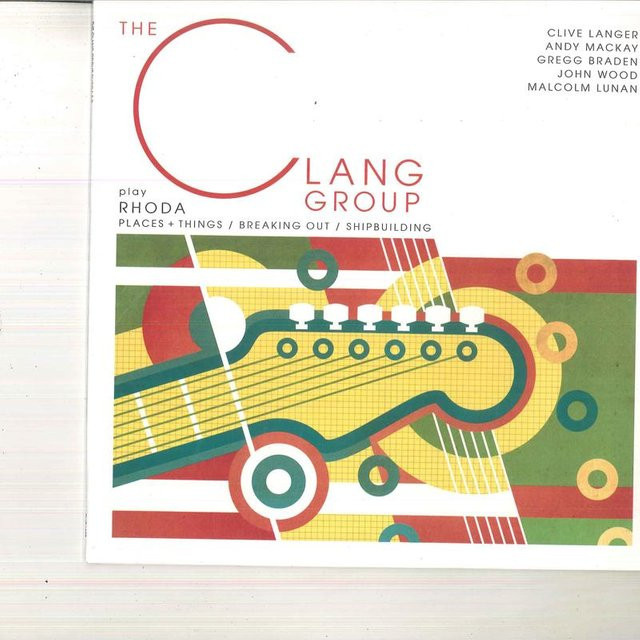 The Clang Group RUG639T Domino 2015 Europa Rock Vinyl Single 10 Zoll in Gelb - Bild 1