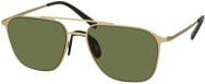 Giorgio Armani AR 6110 Sonnenbrille, Quadratisch, Metall, Gold, Green, Herren - Bild 1