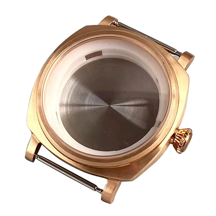 Tandorio Uhrenzubehör, Bronze, Quadratisches Gehäuse, 42 mm, Unisex - Bild 3