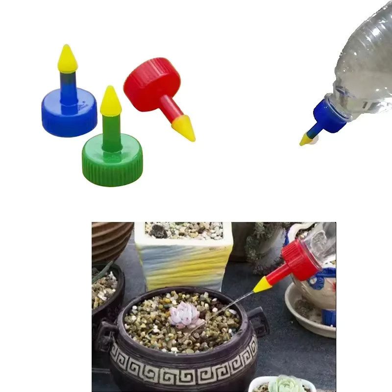 3er Set DIY Gartenbewässerung Sprinkler Düsen für Pflanzenflaschen zur Bewässerung von Topfpflanzen im Innen- und Außenbereich - Bild 3