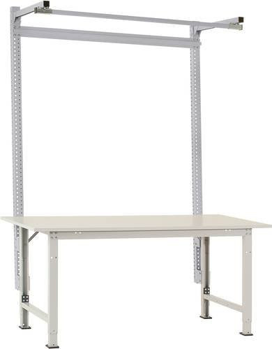 Manuflex AS1611.9006 Aufbauportal mit Ausleger für PACKPOOL Standard in Alusilber, Breite: 175 cm, Höhe: 210 cm, Tiefe: 55 cm - Bild 1