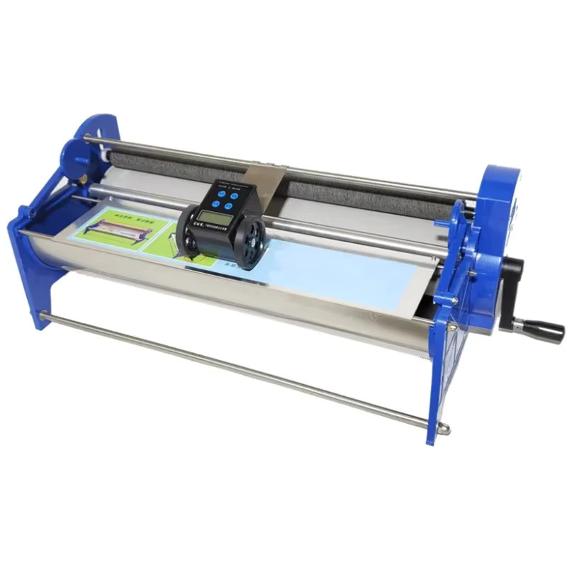 YunlinLi Tapetenklebermaschine handbetriebener Tapetenkleberapplikator blau Breite: 70 cm - Bild 1