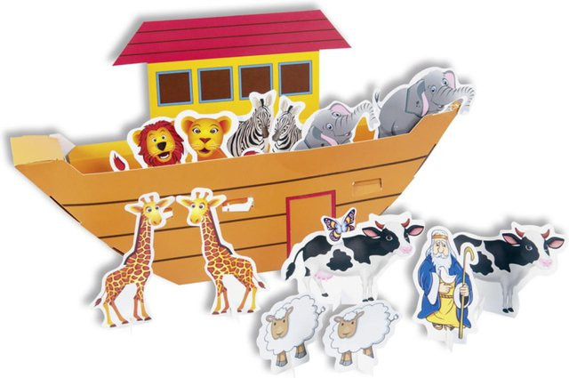 Uljö Arche Noah, Bastel-Set, Tiere, Pappe / Karton, Bunt / Mehrfarbig - Bild 1