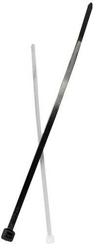 Fischer UBN Kabelbinder Schwarz UV-stabilisiert, Breite: 2,5 mm, Länge: 120 mm, 100 Stück - Bild 1
