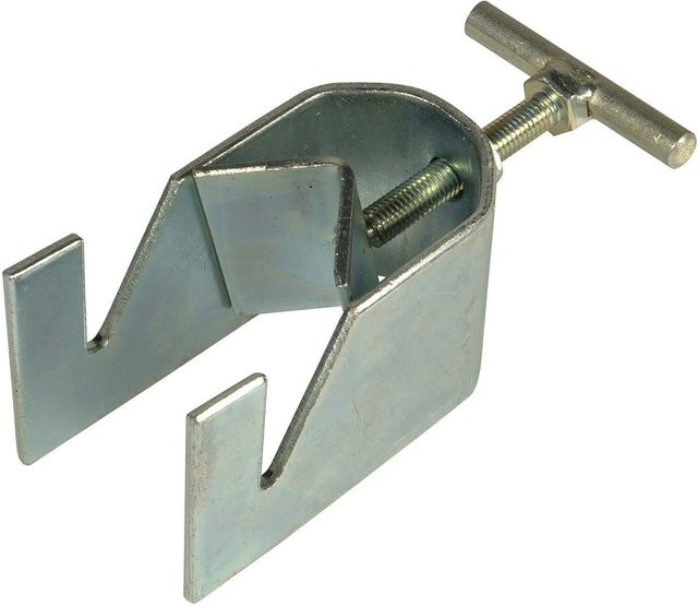 Haemmerlin Klemmverschluss in V-Form Stahlgrau B/T/H: 80 x 130 x 60 cm - Bild 1