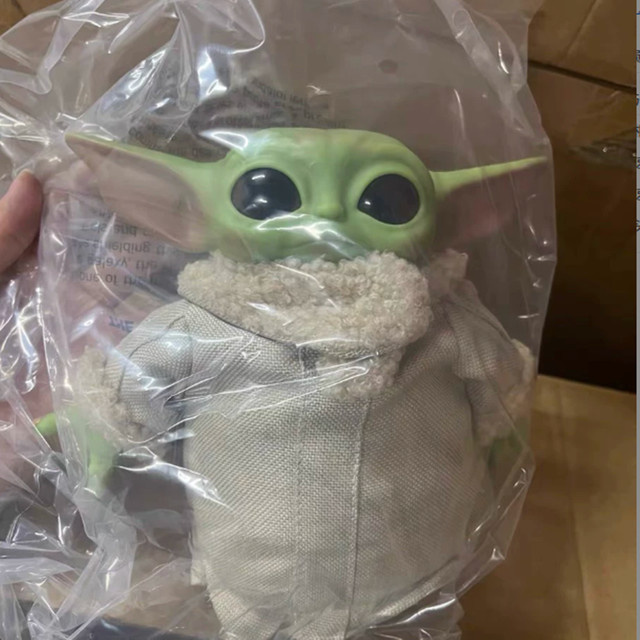 Hot Toys Star Wars Yoda Baby Grogu, Actionfigur, 17-28cm - Bild 1