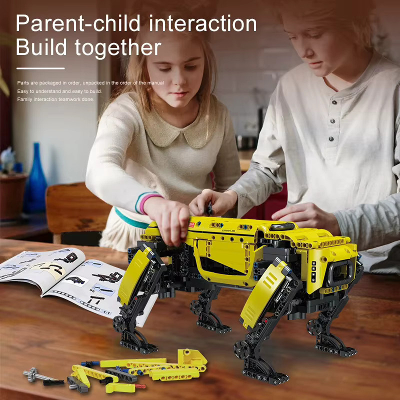 MOULD KING Boston Dynamics Big Dog AlphaDog, motorisiertes Roboterspielzeug, Bausteine - Bild 2
