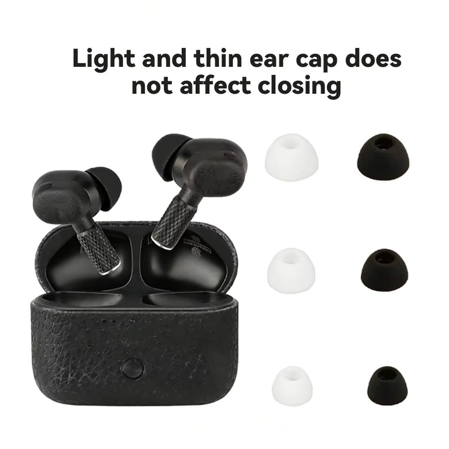 MOTIF II ANC Ersatz-Ohrstöpsel aus Silikon in Schwarz, 3 Größen-Set für In-Ear Kopfhörer - Bild 2