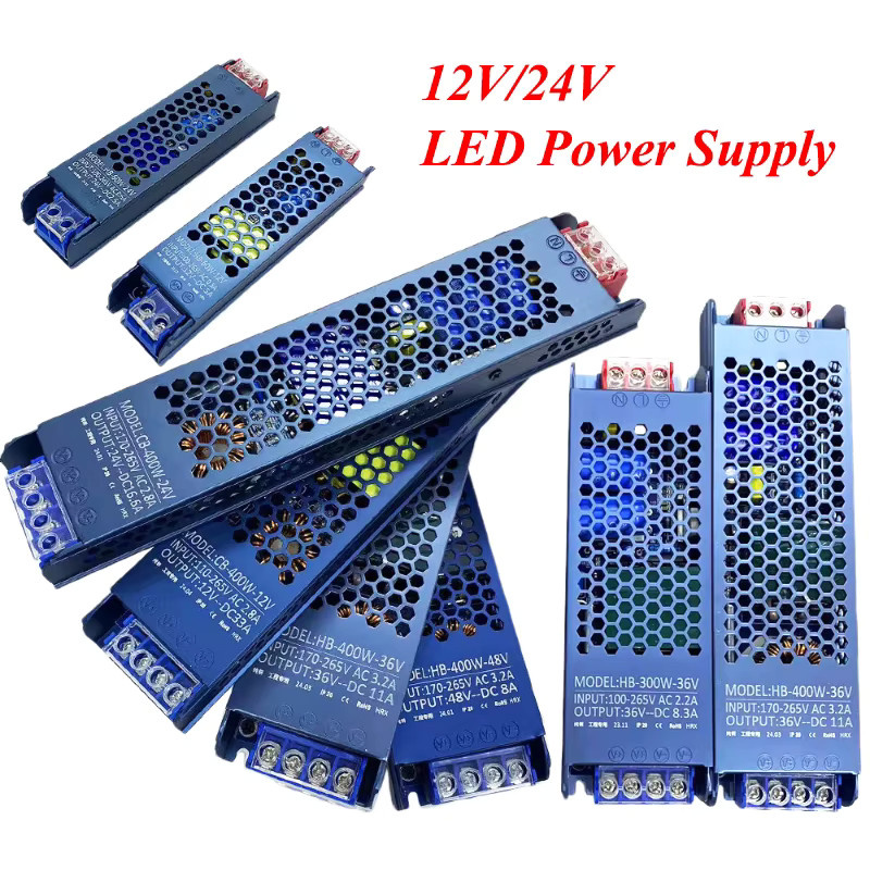 AEVYVKV DC-Netzteil Transformator für LED-Streifen und LED-Treiber, AC 220V zu DC 12V oder 24V, 60W - Bild 2