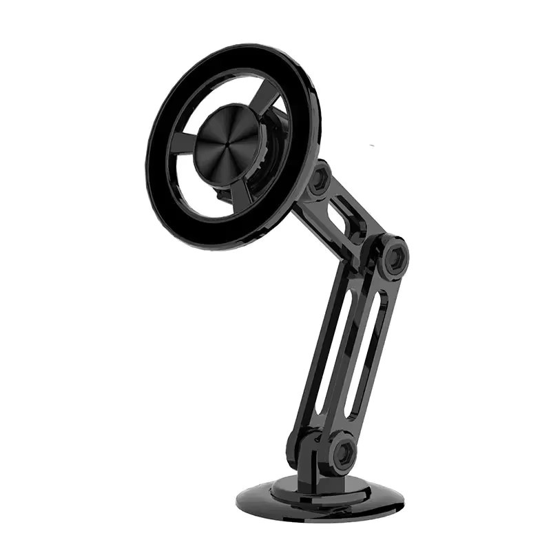 VIKEFON Magnetischer Auto-Handyhalter aus Aluminiumlegierung in Gold, 360 Grad drehbar und faltbar, kompatibel mit iPhone und Android - Bild 7