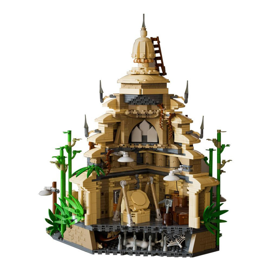 Gobricks Indiana Jones Abenteuer Der Tempel des Verbotenen Auges Truppentransport Fahrzeug Bausteine - Bild 2