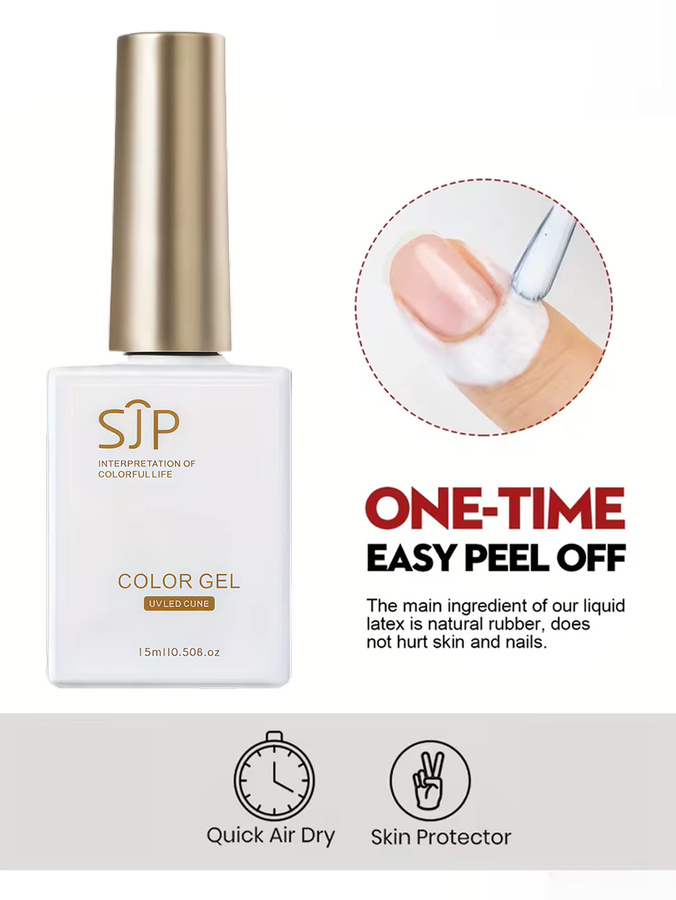 SJP Nail Art Functional Gel, Matte Top Coat, 15 ml - Bild 1