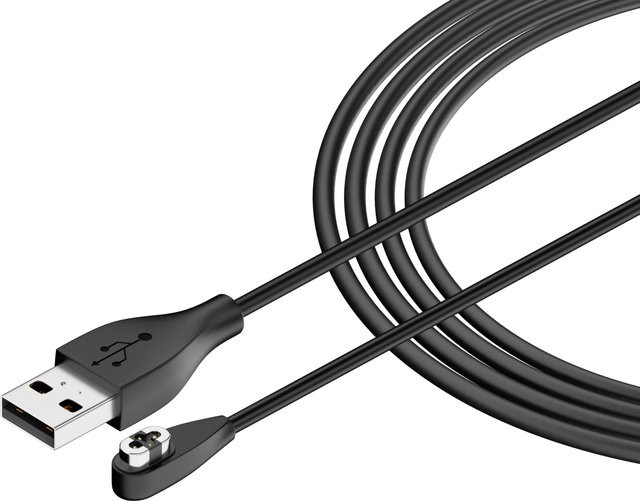 Magnetisches Schnellladekabel für Shokz OpenSwim Pro S710 Knochenschall-Kopfhörer, USB-A oder USB-C auf 4-Pin, Schwarz - Bild 1
