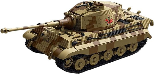 Panzer VI Tiger SO4 Panzer IV Tank, Baustein Modell, ab 14 Jahren - Bild 1