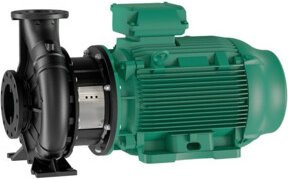 Wilo Trockenläufer-Blockpumpe CronoBloc BL 150/210-11/4, 11 kW, 4-polig, grün - Bild 1