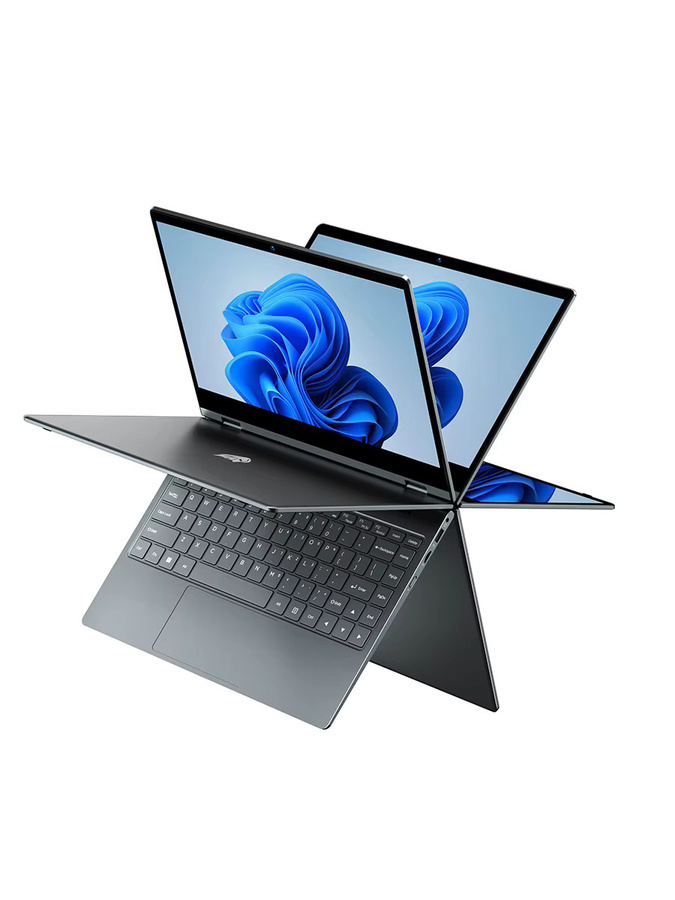 BMAX Y14 Plus Laptop mit 14 Zoll Display, Windows 11, Intel N150, 16GB RAM, 512GB SSD und USB Typ-C - Bild 3
