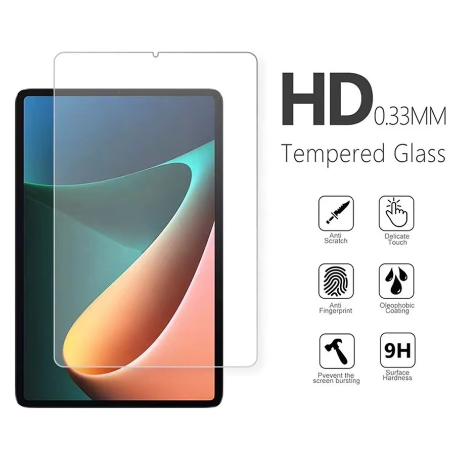 Xiaomi Tablet-Displayschutzfolie aus gehärtetem Glas für Pad 5 Pro 2021 11 Zoll, transparent, Anti-Fingerprint und blasenfrei - Bild 3