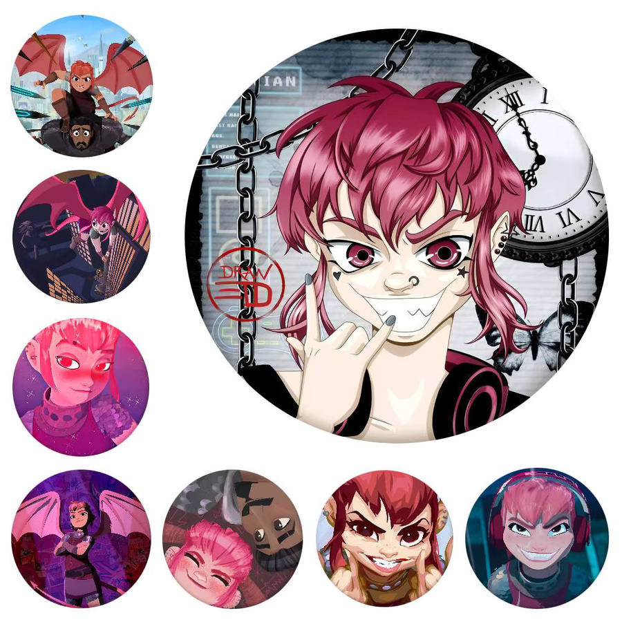 Bilibili Anime N-Nimona Brosche, Anstecknadel - Bild 2