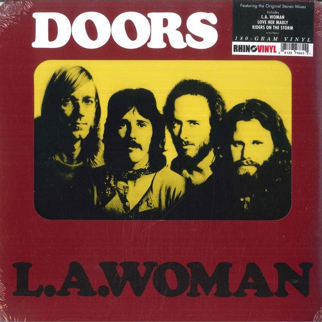 The Doors L.A. Woman LP Schallplatte Elektra Rock Yellow Vinyl - Bild 1