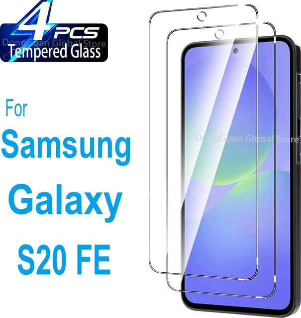 Samsung Galaxy S20 FE HD gehärtetes Schutzglas transparent - Bild 1