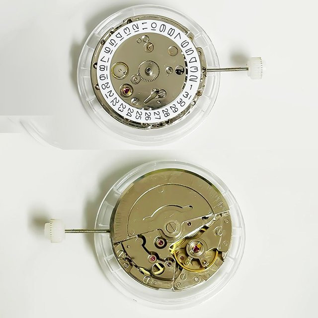 CHIICSMART Uhrenersatzteil, mechanisches Uhrwerk, automatisch, Silber - Bild 1