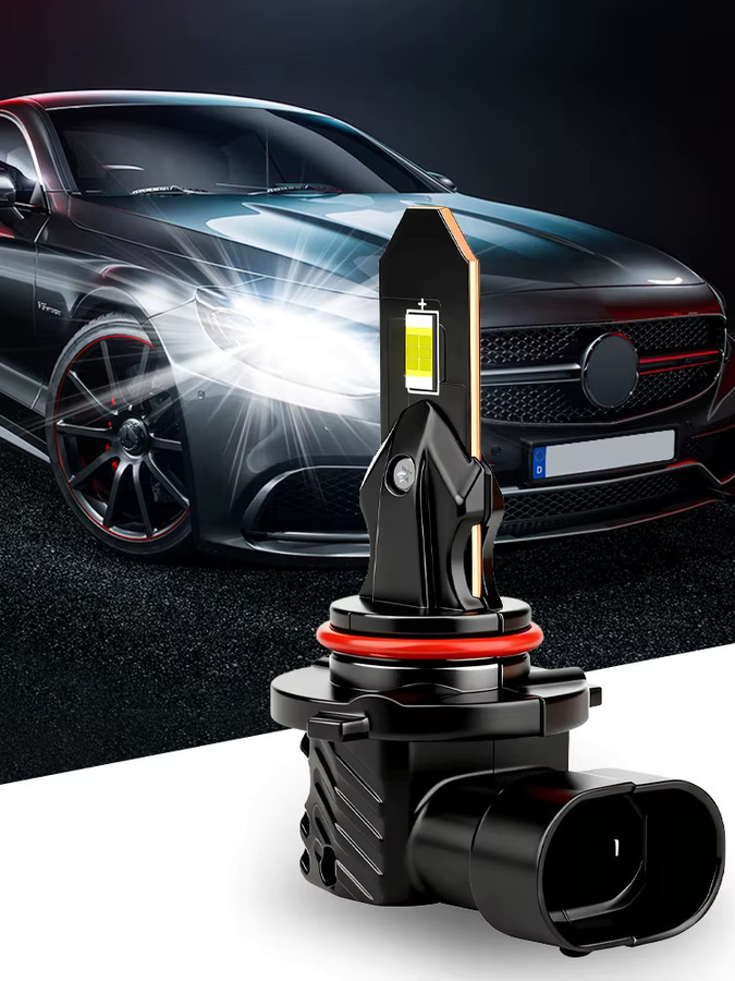 S&D LED Scheinwerfer Set für Auto-Beleuchtung, Canbus, 80W, 30000LM, 6000K, Farbe: Schwarz - Bild 1