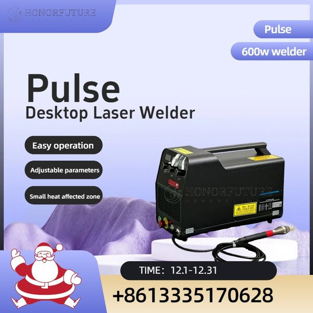 Tragbare Edelstahl-Punktschweißmaschine 600W in Schwarz für Edelstahl, Kohlenstoffstahl, Aluminium und Eisen - Bild 1